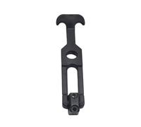 Rubber Flexible Latch: T-Handle Drawings Latches, Shockproof Flexible Safety Locks | Multipurpose Buckle with Bracket, Elastic Fixing Clip for Engine, Cabinet