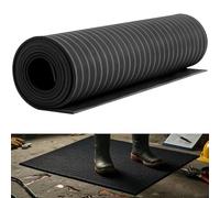 Rubber Floor Mat, High Voltage Mat,6000V Insulation | Electrical Safety Mat Insulated High Voltage Insulating Rubber Mats, Strong and Durable(Black,1*1m)