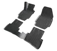 Rubber floor mats suitable for Renault Captur | 2013-2019 model | custom fit ...
