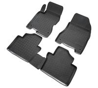 Rubber floor mats suitable for Renault Koleos | 2007-2015 model | custom fit ...