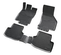 Rubber floor mats suitable for Seat Leon | 5F | 2012-2020 model < custom fit ...