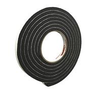 Rubber Foam Weatherseal Tape, 1/2W x 5/16-In. T x 10-Ft. -R512H