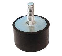 Rubber Foot 50 x 30mm x M10 Stud Fits JCB Beaverpack - Replaces: 929/14905