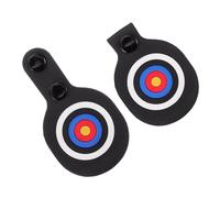 Rubber Foot Pad Limb Tip Protector 2pcs for Recurve Bows Outdoor | Black Rubber, Universal Style for Practice and Outdoor Training, Easy Installation, Limbs