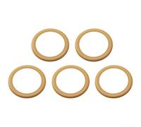Rubber For Piston For Ring Kit 5pcs for Cylinder Liner Maintenance in Oil-Free Air Compressors For 550W 1100W 1500W (1500W)