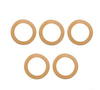 Rubber For Piston For Ring Kit 5pcs for Cylinder Liner Maintenance in Oil-Free Air Compressors For 550W 1100W 1500W (550W)