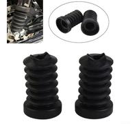 Rubber Fork Boots for Touring Shocks 4.72in Rubber Fork Boots | High-grade rubber, resists cracking, protects shock from dirt, fits GL1200 1984-1987, easy stretch fit