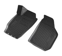 Rubber Front Floor Mats To Fit Skoda Roomster | 5J | 2006-2015 | Tailored Fit