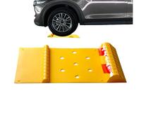 Rubber Garage Parking Mat | Wheel Stoppers Anti-Slip Parking Aids | Anti-Slip Automotive Wheel Stabilizer Aids for Vehicle Sedan Truck SUV Golf Carts