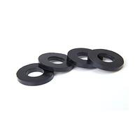 Rubber Gasket 20pcs Flat Rubber Gasket, ID 3mm to 8mm Black NBR Oil Seal Washers, Thickness 1mm 2mm O Rings(6x18x3mm)