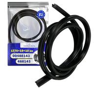 Rubber Gasket Seal for Dishwasher Door 1770 mm with Original Code 488143 00488143 for Bosch for Balay for Constructa for Siemens for Neff for Gorenje - MADE IN EU - Warranty 10 Years - MONTERAL