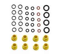 Rubber Gaskets O-Rings Suitable for K3 K4 2.640-729.0 HighPressure Seal Washer Hose Quick Disconnect Connector Tools Pressure O Rubber Sealing for Pressure Washers Hose Nozzle for Set Spare