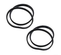 Rubber Geared Tooth Brush and Flat Pump Belts for Bissell for proheat Powerwash, Easy Install Replacement