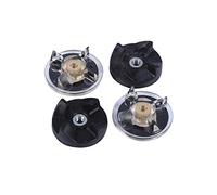 Rubber Gears, Replacement Base Gear - Base Gear & Blade Gear Replacement Part for Magic Bullet Blender 250W Juicer, Replacement 2 Base Gear 2 Rubber Blade Gears Spare Parts