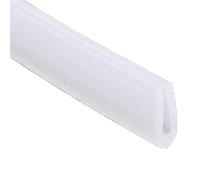 Rubber Glass Sealing Strip,1pc U Channel Silicone Rubber Shower Door Glass Sealing Strip, Edge Trim Glazing Weatherstrip Edge Guard(22MM*18MM*5METERS)(4MM*9MM*5METERS)