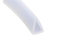 Rubber Glass Sealing Strip,1pc U Channel Silicone Rubber Shower Door Glass Sealing Strip, Edge Trim Glazing Weatherstrip Edge Guard(22MM*18MM*5METERS)(8MM*10MM*5METERS)