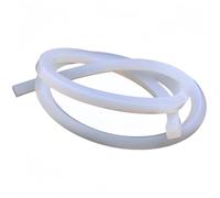 Rubber Glass Sealing Strip,Rectangular Solid Rubber Flat Sealing Strip, 1Meter White Window Silicone Rubber Seal Flat Sheet(8x10mm)(15x30mm)