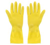 Elliott Household Cleaning Gloves, Latex Washing Up Gloves with extra long cuff and soft breathable lining, Long lasting quality in a Large size