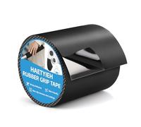 Rubber Grip Tape Non Slip, Self-Adhesive Rubber Tape 10 CM x 3 M, Black | High-Friction Texture for Enhanced Safety and Comfort on Handles or Contact Surfaces, Waterproof and Durable