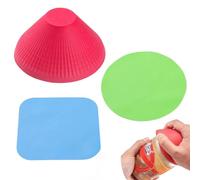 Rubber Grippers for Opening Jars, Anti-Slip Jar Opener, Rubber Gripper, Multi-Function Kitchen Gadget, Bottle Lid Opener for Seniors Children Women Weak Hands Zorq