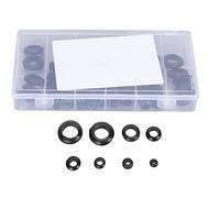 Rubber Grommet Assortment Kit 180PCS High Temperature Wire Protection Rings for Automotive Firewall Plumbing Electrical and DIY Projects 8 Sizes