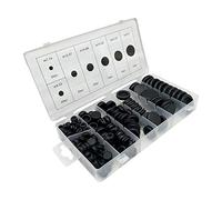 Rubber Grommet Assortment Kit for Firewall Hole Plug and Electrical Wire Gasket - 170 Pieces in 7 Common Sizes for Cylinder Valve Pump Plumbing and Hydraulic Applications