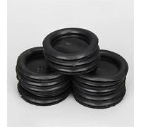 Rubber Grommet kit, 10pcs Blanking Blind Rubber Wiring Grommets Hole Plug Electrical Wire Gasket Black 14mm-150mm Single Sided (Color : 10pcs, Size : 150mm)