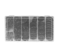 Rubber Grommet Kit Odorless Durable High Temperature Resistant Sealing Rings Assortment Set for Automotive Industrial Equipment 170PCS