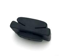 Rubber Guitar Pick Holder Headstock Mount for Bass | Secure twist lock, fits all string types, black rubber, 2.5x1.2cm, stage ready