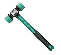 Rubber Hammer Mallet - Heavy Duty Shock Absorbing Tool, Non Slip Grip Handle | Durable Head For Camping, Flooring, Tent Stakes, Woodworking, Tile Installation, DIY Construction, Outdoor Repair, Reliab