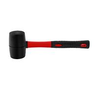 Rubber Hammer with Fiber Handle 8/12/16/24oz Suitable for Pasting Outer Box Ceramic Tiles Road Engineering Rubber Hammer Heavy Duty