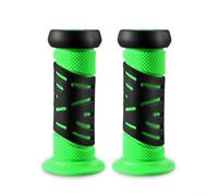 Rubber Handle Grips For Child Bicycles Scooters And Tricycles Non-Slip Waterproof Easy Install Fits 22.2mm Diameter Multiple Colors Comfortable Soft Handles For Kids Riding(green)
