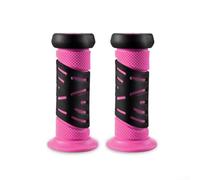 Rubber Handle Grips for Youth Bicycles Compatible with Scooter and Tricycle Handlebars 22.2 mm Diameter (pink)