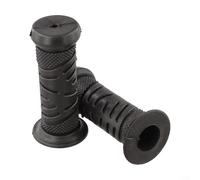 Rubber Handle Grips for Youth Bicycles Compatible with Scooter and Tricycle Handlebars 22.2 mm Diameter (black)