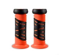 Rubber Handle Grips for Youth Bicycles Compatible with Scooter and Tricycle Handlebars 22.2 mm Diameter (orange)