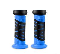 Rubber Handle Grips for Youth Bicycles Compatible with Scooter and Tricycle Handlebars 22.2 mm Diameter (blue)