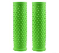 Rubber Handlebar Grips For M365 And Pro Electric Scooters Non Slip Shock Absorbing Comfortable Hand Holds Black Color Pair Of Two Units(Green)