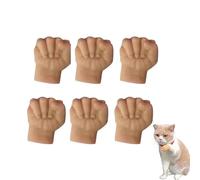 Rubber Hands for Cats, Plastic Hands for Cats, Hands for Cats, Mini Hands for Cats, Tiny Hands for Cats, Tiny Hands for Fingers, Little Hands for Cats, Mini Human Hands for Cats,Small Hands (A*6)