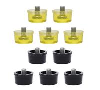 Rubber Head Replacement Set Yellow Black Tip for Hammer Use Furniture Assembly & 25mm/30mm/35mm/40mm/45mm Professional Craft Tool