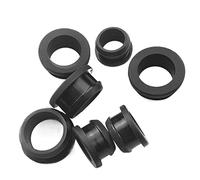 Rubber hole plug, 10Pcs Black Silicone Rubber Snap-On Grommet Plug Bung Cable Wiprotect Bush 4.5-30mm(A 27Mm Hole 22Mm)