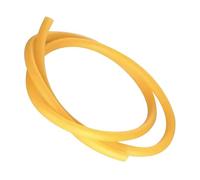 Rubber Hollow Tubes,Nature Abrasion Resistance Latex Rubber Hoses, Yellow Latex Tube Inner Diameter 14mm 12mm 10mm 1pc(2METERS*10MM*14MM)(5METERS*6MM*9MM)