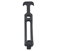 Rubber Hood Fastener - Adjustable Mount Buckle, Durabll Steel Holder | Multi-Purpose Rubber Catch Toolbox Cabinets, Strong Draw Closure for Car Bonnet Replacement Industrial Vehicle Engine