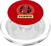 Rubber-Hose Cartoon Red Devil - 'I'll Be Damned' PopSockets PopGrip for MagSafe