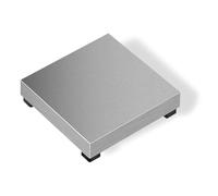 Rubber iron anvil is a practical solid bench block with rubber pad professional metal stamping block jewelry making supplies versatile square anvil