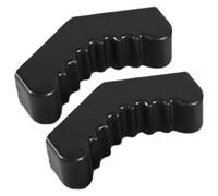 Rubber Jack Pad Adapter - Jack Stand Slotted Pinch, Weld Protector | Strong and Sturdy Auto Lift Frame Rail Guard for Floor Jacks Stands Garage Vehicle Maintenance Repair Safety Accessory