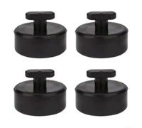 Rubber Jack Pad for Corvette C5 for c6 for c7 C8 - Shock Absorbing Lifting Puck Pinch Weld Protector Frame Rail Guard - Slotted Design 4pcs(1pc)