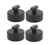 Rubber Jack Puck, Jack Pad Lifting Kit, 4PCS Jack Point Support Pad Pucks Rubber Larger Static Friction Replacement for Corvette C5 C6 C7 C8 GS Z