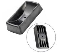 Rubber Jack Wheel Chock Block for Trailer Caster Wheels | This rubber jack wheel chock keeps parked for caravans and trailers securely stationary on soft ground.