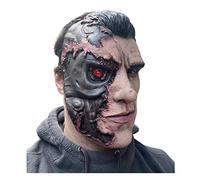 Rubber Johnnies Terminator Latex Face MASK Arnold Schwarzenegger Movie MASKS Cyborg Robot COSTUME Accessory