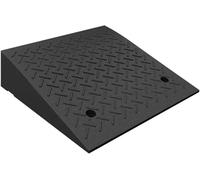 Rubber Kerb Ramp For 2-7.9 Inch Step Height - Portable Heavy Duty Threshold Ramp For Wheelchairs, Car, Truck, Bike - Driveway And Sidewalk Accessory